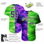 Maillot de baseball 3D personnalisé avec motif flammes et étincelles rouges pour barbecue, design authentique et brûlant Maillot de baseball 3D personnalisé avec motif flammes et étincelles rouges pour barbecue, design authentique et brûlant