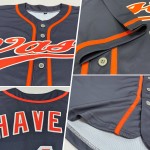 Maillot de baseball orange-blanc authentique en acier personnalisé gris Maillot de baseball orange-blanc authentique en acier personnalisé gris