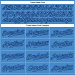 Maillot de baseball bleu marine Powder Custom Authentic Blue Powder Maillot de baseball bleu marine Powder Custom Authentic Blue Powder